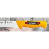 Eikaso Solingen Universeelmes met Stijf Lemmet - 26 cm - Geel Handvat