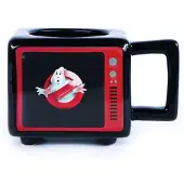 Pyramid Logo Retro TV Heat Change Mok