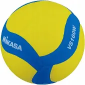 MIKASA Volleybal VS160W, geel-blauw - 4 stuks