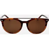 Rodenstock Zonnebril - - RR329 - Ronde montuur - Kunststof - Licht turquoise / Bruin