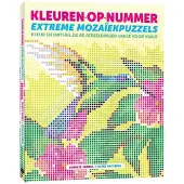 Uitgeverij MUS Kleuren op Nummer: Extreme Mozaïek Kleurboek