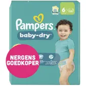 Pampers 2x Baby Dry Luiers Maat 6 (13-18kg) 33 Stuks