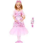 Barbie in De Notenkraker Clara Ballerina Pop - Met beweegbare enkels
