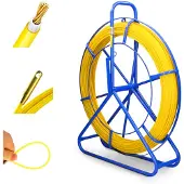 Extralink Pilot 3,8 mm 15 m Kabeltrekveer, FRP Glasvezel, Ø 3,8 mm, 15 m, Geel