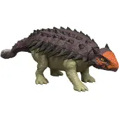 Jurassic World Rebirth Wild Brullende Ankylosaurus - Met geluid en met de staart gestuurde aanval