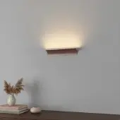 Artdelight Indirecte wandlamp Malibu Up - brons geborsteld