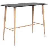 vidaXL Bartafel 120x60x105 cm zwart