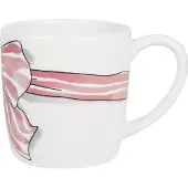 Blond Amsterdam , Even Bijkletsen: cappuccino mug 0,5l roze strik