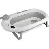 Tryco Thermo Foldable Bath Tub Grey unisex