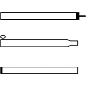 Campking Nokstok 180-220cm, 22mm staal