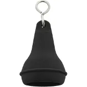 Combicraft Hotel sleutelhanger Mayfair met open onderkant 41x70mm zwart - 5 stuks