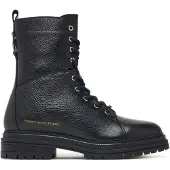 Tommy Hilfiger Veterlaarsjes zwart
