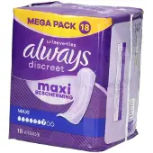 Always Discreet Pads Maxi Mp 18 St Verband