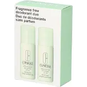 Clinique duo van parfumvrije deodorants 2 St Deodorant