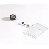 Durable Badgehouder Duo transparant type C I, 10 st.