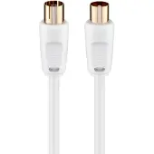 Goobay Antenna Cable (80 dB), Double Shielded 7.5 m