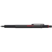 Rotring Stylo à bille 600 Recharge bleue Pointe moyenne Noir