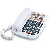 Alcatel Atl1430455 VoIP-telefoon. Transparant. Één maat