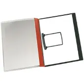 Djois Rapportmappen A4 Rood Polypropyleen, polyvinylchloride (PVC) 24 x 31,5 cm 10 Stuks