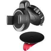 Goobay smartphone autohouder met klem | autoraam- en dashboardbevestiging