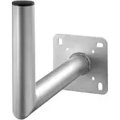 Wentronic muurbeugel voor satellietschotel | muurafstand 35 cm | diameter 50 mm | zilver