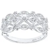 Diamant L'Eternel Ring 'Ring aus 375 Weißgold mit Diamant' zilver