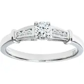 Diamant L'Eternel Ring zilver