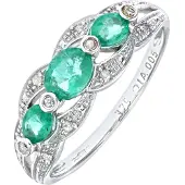 Diamant L'Eternel Ring zilver