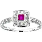 Diamant L'Eternel Ring zilver