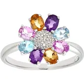 Diamant L'Eternel Ring zilver