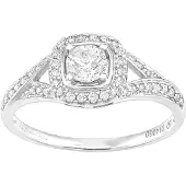 Diamant L'Eternel Ring zilver