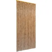 vidaXL Deurgordijn 90x200 cm bamboe
