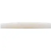 Boston BBS-4U Brugzadel van ongebleekt been voor folkgitaar 77,5x10x2,7 mm, 14 radius