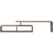 DTP Home TV stand Evo, extendable,45x150x40 cm, recycled teakwood