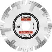 Kreator KRT084100 diamantschijf - Ø 115 mm - asgat 22.2 mm