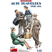 Mini art Modelbouwpakket Militaire voertuigen - 38017 Auto travelers 1930-40#039 Plastic - 1:35 - Modelbouw