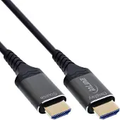 InLine HDMI AOC-kabel, Ultra High Speed HDMI-kabel, 8K, aluminium, 40 m