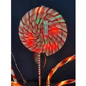 Home & Styling Kerst Lolly met verlichting - 25x57cm