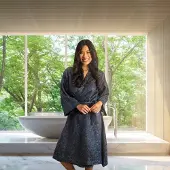 Kayori Kimono Kayori Ichiro Blauw-M
