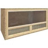 vidaXL Terrarium 60x30x30 cm bewerkt hout