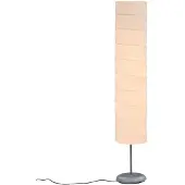 Kamome vidaXL Vloerlamp, 121 cm, wit, E27