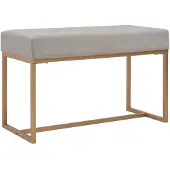 vidaXL Bankje 80 cm fluweel grijs