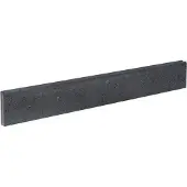 Gardenlux 10 stuks! Opsluitband hd zwart 5x15x100 cm