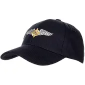 Fostex Garments - Baseball cap WWII-Propeller Wing (kleur: Zwart / maat: NVT)
