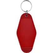 Combicraft Blanco Hunter hotel sleutelhanger 45x88mm rood - 5 stuks