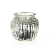 HBX natural living Vaas-windlicht Ø11xh10cm groen