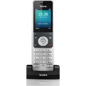Yealink W56H, zwart, LCD-scherm, 6,1 cm (2,4 inch), 240 x 320 pixels, 30 uur (standby), 400 uur (gebruik)