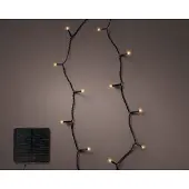 Lumineo Kerstverlichting op zonne-energie | 9 meter | Warm wit | 120 lampjes |