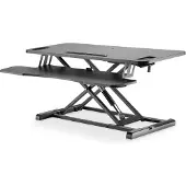 Digitus DA-90380-1 Zit-sta-verhoger Hoogte: 100 tot 500 mm Zwart
