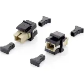 Digital Data Communications 125572 LWL Durchführungsmodul Keystone SC simplex 8er S Polybeutel
